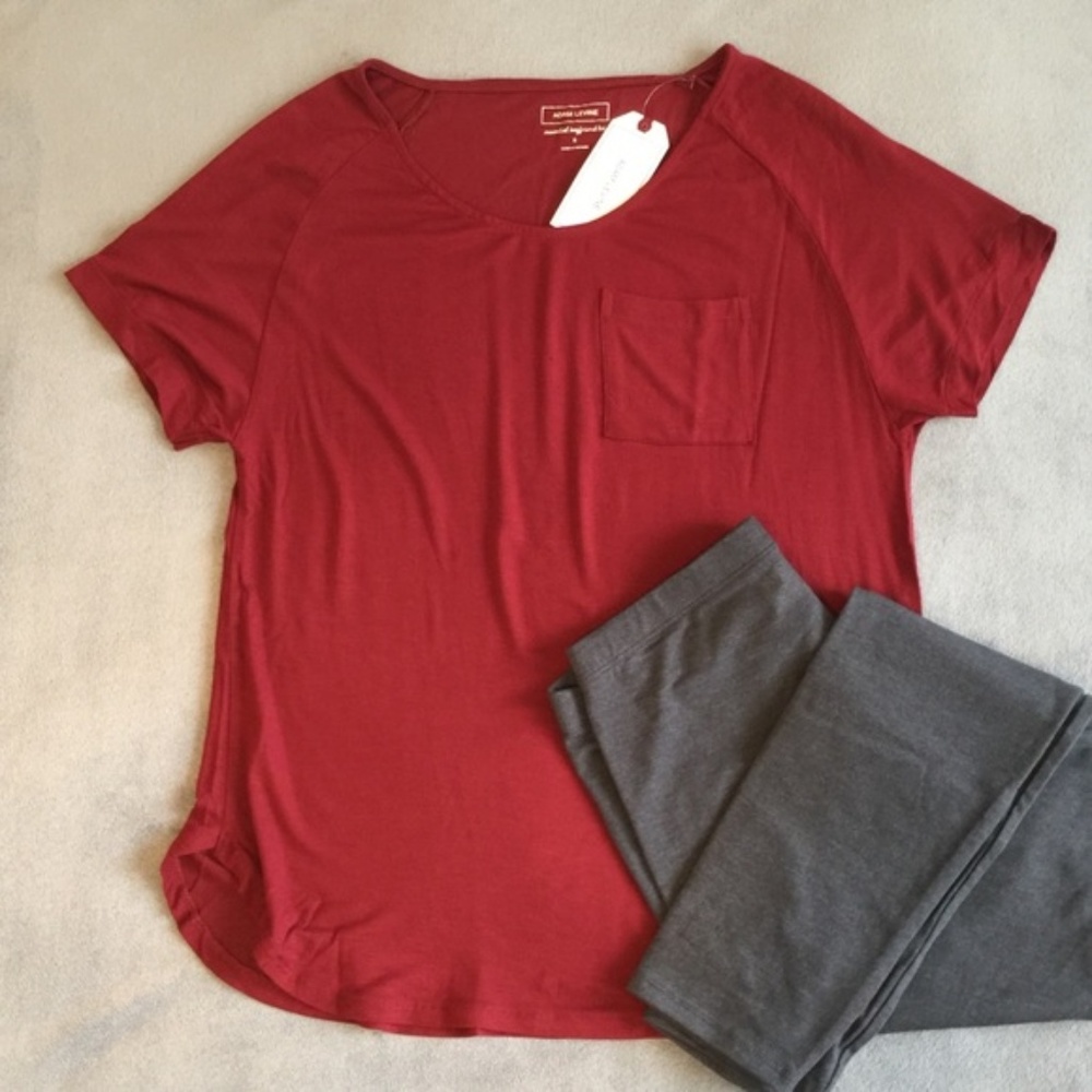 NEW! Essential Boyfriend Slouchy Short Sleeved Tee